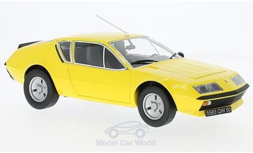 Modelauto Alpine A310 rallye Renault geel 1977 1/18 Norev
