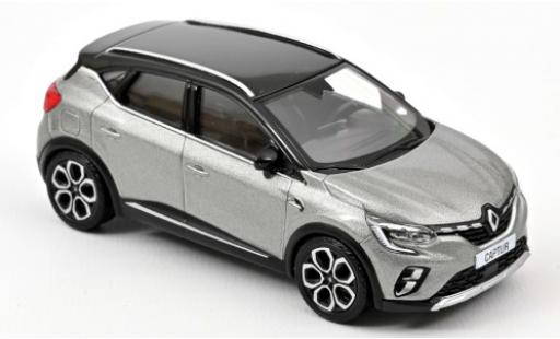 Modelauto Renault Captur Base metallic grijs/zwart 2020 1/43 Norev