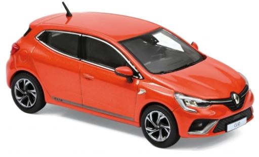 Modelauto Renault Clio RS R.S. Line metallic oranje 2019 1/43 Norev