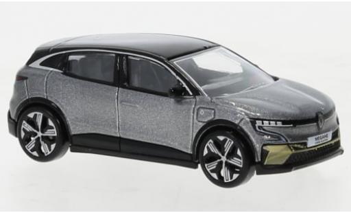 Modelauto Renault Megane E-Tech metallic grijs/zwart 2022 1/64 Norev