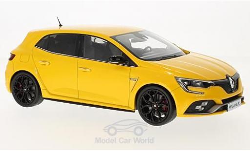 Modelauto Renault Megane RS R.S. metallic geel 2017 1/18 Norev