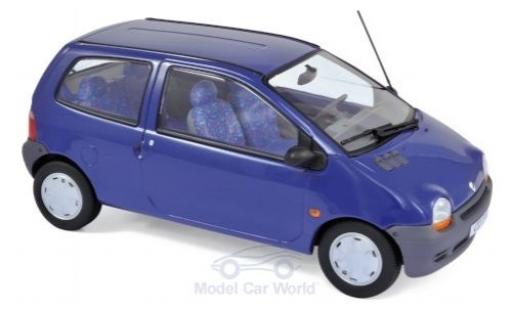 Modelauto Renault Twingo Base blauw 1993 1/18 Norev