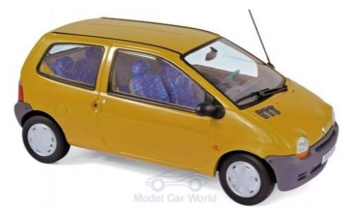Modelauto Renault Twingo Base geel 1993 1/18 Norev