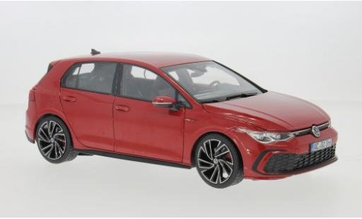 Modelauto Volkswagen Golf GTI rood 2020 1/18 Norev