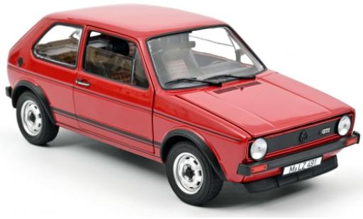 Modelauto Volkswagen Golf GTI I rood 1976 1/18 Norev