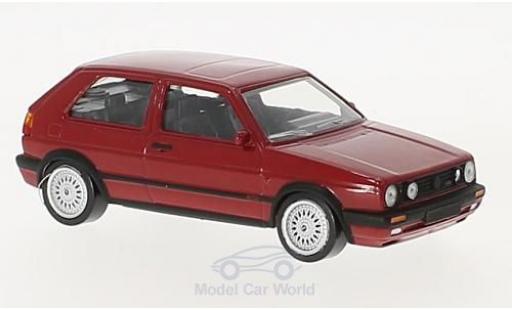 Modelauto Volkswagen Golf GTI II G60 rood 1990 1/43 Norev