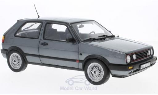Modelauto Volkswagen Golf GTI II metallic grijs 1990 1/18 Norev