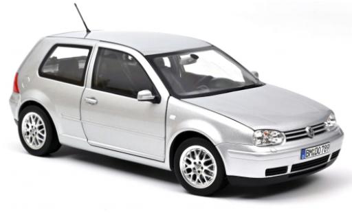 Modelauto Volkswagen Golf GTI IV grijs 1998 1/18 Norev