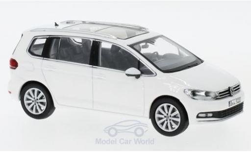 Modelauto Volkswagen Touran Base wit 2015 1/43 Norev