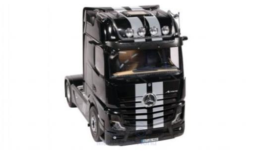 Modelauto Mercedes Actros Gigaspace 4X2 zwart/grijs 2018 1/18 NZG