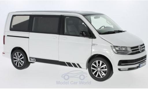 Modelauto Volkswagen T6 T6 Multivan wit/zwart 2015 Edition 30 1/18 NZG