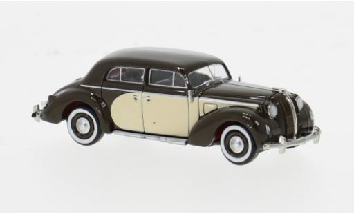 Modelauto Opel Admiral Vorkrieg bruin/beige 1938 1/87 Brekina