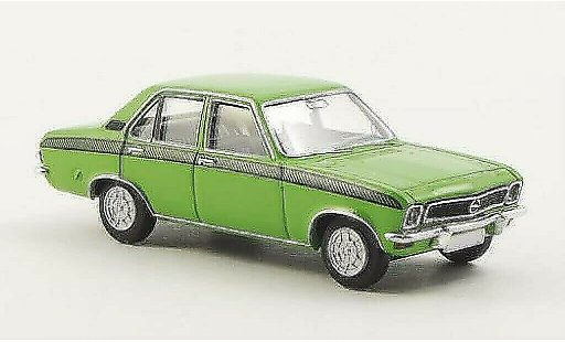 Opel Ascona A Base 1/87 Brekina Bazar 75 groen modelauto