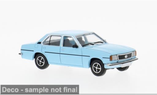 Modelauto Opel Ascona B Base B blauw 1975 1/87 PCX87