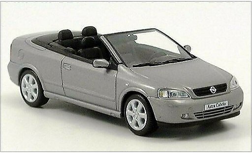 Opel Astra Cabriolet 1/43 Minichamps G grijs modelauto