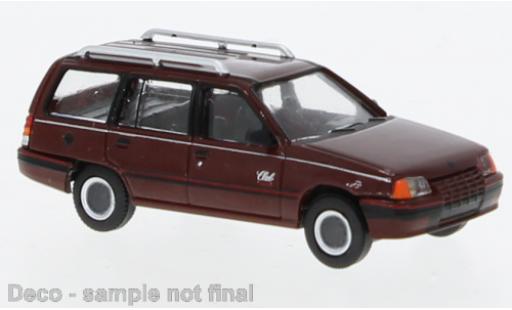Modelauto Opel Kadett E Caravan E Carav rood 1/87 PCX87