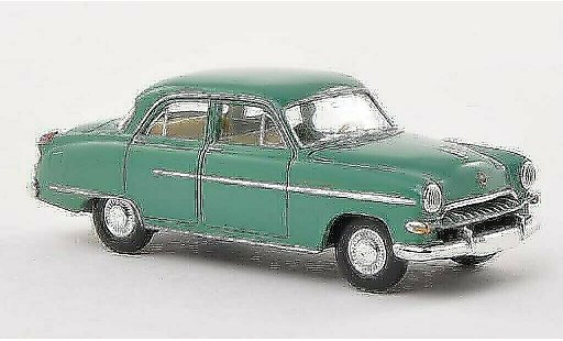 Opel Kapitan 1954 1/87 Brekina groen modelauto