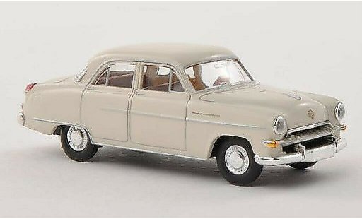 Opel Kapitan 1954 1/87 Brekina wit modelauto