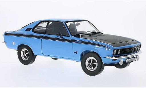 Opel Manta A 1/18 Norev GT/E blauw 1975 modelauto