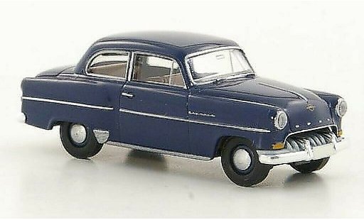 Opel Olympia Rekord 1/87 Brekina blauw modelauto