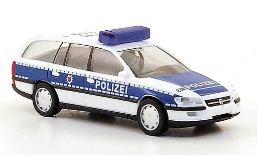 Opel Omega B Caravan 1/87 Herpa B Politie Thuringen modelauto