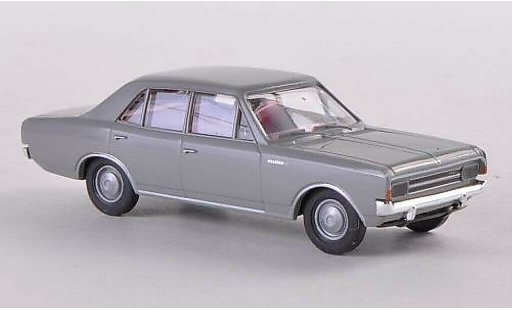 Opel Rekord C 1/87 Brekina grijs modelauto