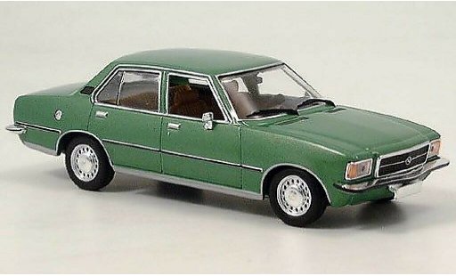 Opel Rekord D 1/43 Minichamps groen 1975 modelauto
