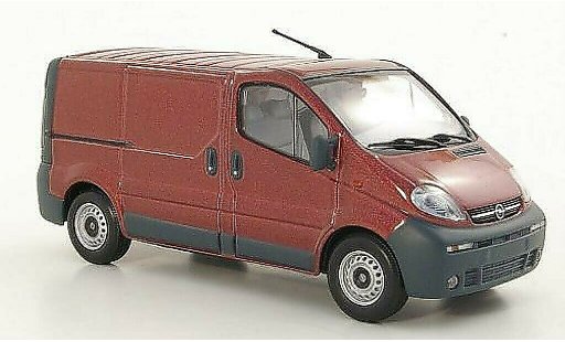 Opel Vivaro Base 1/43 Minichamps bestelwagen rood 2001 modelauto