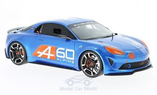 Modelauto Alpine Celebration le mans metallic blauw 2015 1/18 Ottomobile