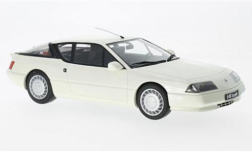 Modelauto Alpine GTA v6 turbo metallic wit 1/18 Ottomobile