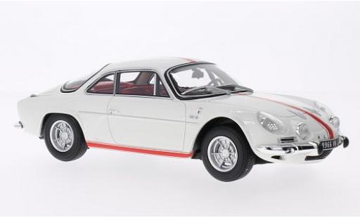 Modelauto Alpine A110 1600 s Renault Olympique wit/rood 1968 sans Vitrine 1/18 Ottomobile