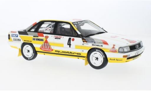 Modelauto Audi 200 quattro course No.4 HB Team HB Rally WM Rally Monte Carlo 1987 1/18 Ottomobile