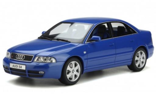Modelauto Audi S4 berline (B5) 2.7 BiTurbo blauw 1998 1/18 Ottomobile