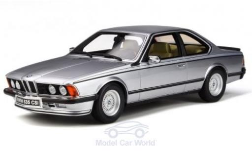 Modelauto Bmw 635 CSi (E24) grijs 1982 1/18 Ottomobile