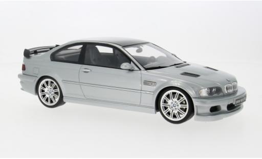 Modelauto Bmw M3 GTR (E46) grijs 2001 1/18 Ottomobile