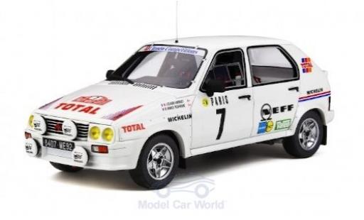 Modelauto Citroen Visa 1000 Pistes Gr.B No.7 Rally WM Rally Monte Carlo 1985 J-C.Andruet/A.Peuvergne 1/18 Ottomobile