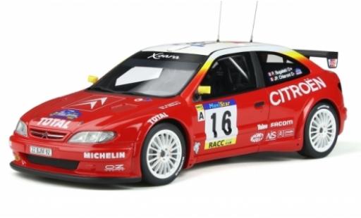 Modelauto Citroen Xsara Kit Car No.16 Rally WM Rally Catalunya 1999 P.Bugalski/JP.Chiaroni 1/18 Ottomobile