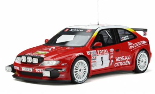 Modelauto Citroen Xsara Kit Car Kitcar No.1 Rally Antibes 2001 S.Loeb/D.Elena 1/18 Ottomobile