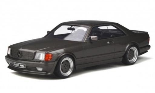 Modelauto Mercedes 560 Coupe SEC AMG (C126) antraciet 1/18 Ottomobile