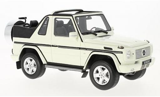 Modelauto Mercedes Classe G Base Cabriolet wit 1/18 Ottomobile