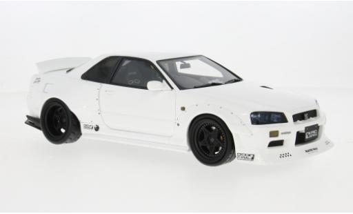 Modelauto Nissan Skyline R35 GT-R wit 2019 1/18 Ottomobile