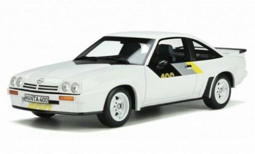 Modelauto Opel Manta B 400 B wit/Dekor 1982 1/18 Ottomobile