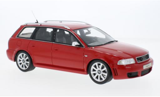 Modelauto Audi RS4 avant (B5) rood 2000 1/18 Ottomobile