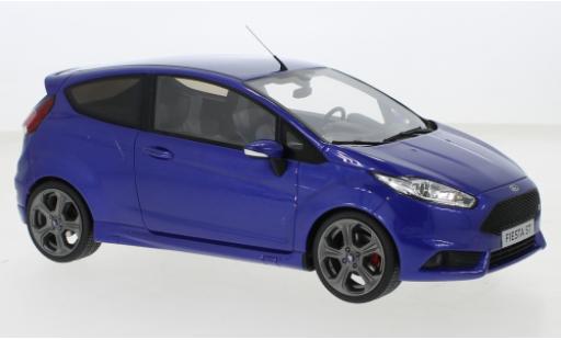 Modelauto Ford Fiesta ST MK VII metallic blauw 2016 1/18 Ottomobile
