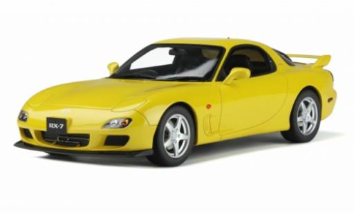 Modelauto Mazda RX7 Type R Bathurst R FD geel RHD 1999 1/18 Ottomobile