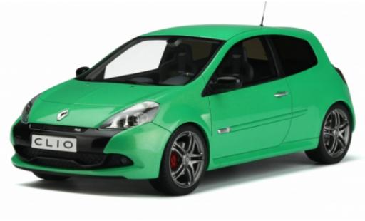 Modelauto Renault Clio RS 3 R.S. Ph.2 groen 2011 1/18 Ottomobile