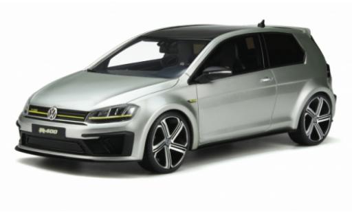 Modelauto Volkswagen Golf R VII R400 Concept grijs 2014 1/18 Ottomobile