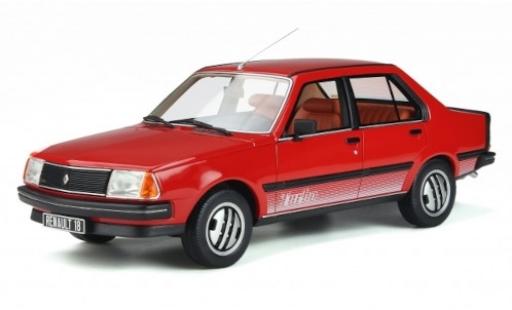 Modelauto Renault 18 Turbo rood 1981 1/18 Ottomobile