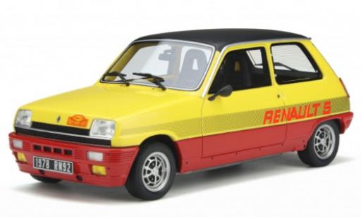 Modelauto Renault 5 TS Monte Carlo geel/rood 1978 1/18 Ottomobile