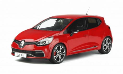 Modelauto Renault Clio RS IV R.S. Trophy 220 EDC metallic rood 2016 1/18 Ottomobile